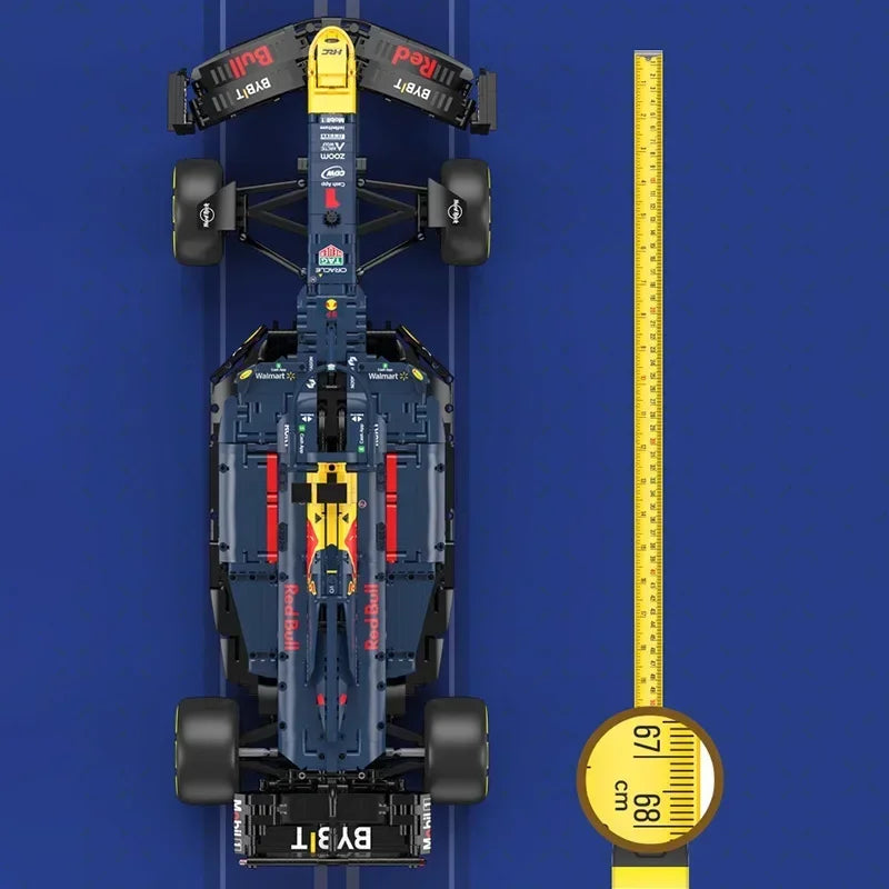 RASTAR 2509PCS 1:8 Technik F1 Redbull RB19 1. Max. Verstappen 11 Perez Racing Formula Bausteine Modell MOC Auto Ziegel Spielzeug