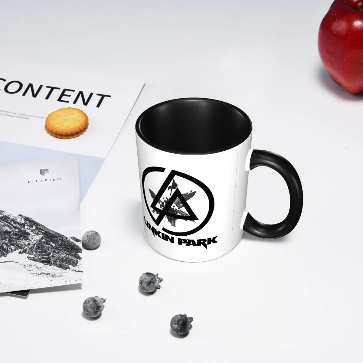 Linkined Parked From Zero Mug Funny Ceramic Coffee Cups Tea Mugs Milk Cup Drinkware Gifts for Friends