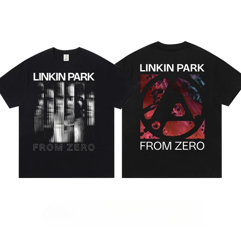 Linkin Park From Zero 2025 Men Women T-shirt Print Tshirt Clothing Designer Tee Cotton Oversized T Shirt Summer Tops