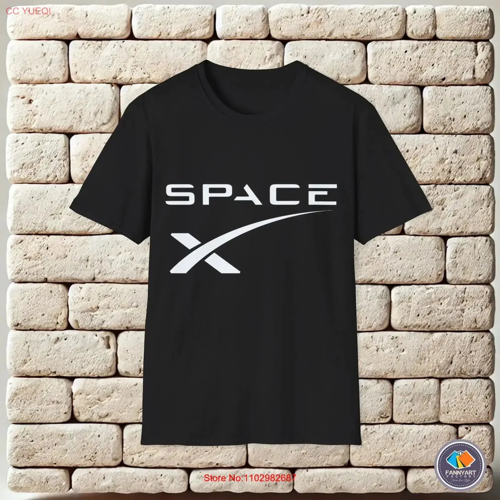 SpaceX Logo T Shirt vintage Washed Breathable Comfortable Stylish designer clothes Casual streetwear Stretched graphic Unisex
